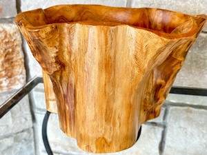 lot 34 image: Decorative Wooden Bowl