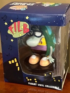 lot 151 image: Rockos Modern Life Filb Figurine - Filbert Vinyl Collection