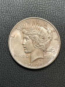 1922 Peace Dollar