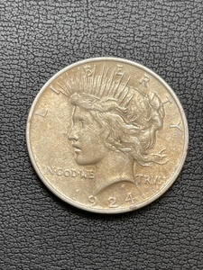 1924 Peace Dollar