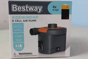 NEW - Bestway Sidewinder D Cell Air Pump (BATTERY POWERED) 821808047093