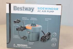 NEW - Bestway Sidewinder 110V - 120V Air Pump 821808621408