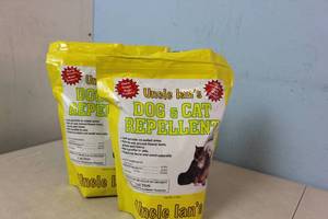2 Bags of Uncle Ians Dog and Cat Repellent