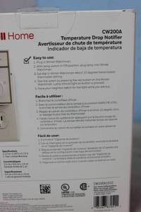 NEW - Honeywell Home Winter Watchman Low Temperature Signal 085267870511 MSRP $26.97