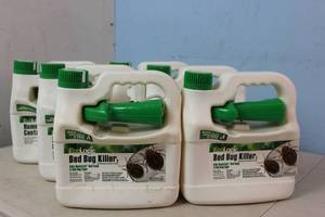 NEW - 6 BOTTLES EcoLogic 64 oz. Ready-To-Use Bed Bug Killer 651124750380 MSRP $125.82