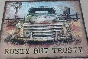NEW - Metal Sign Wall Art 16 x 12 Factory Sealed