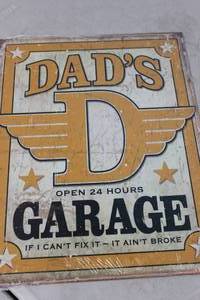 NEW - Metal Sign Wall Art 16 x 12 Factory Sealed