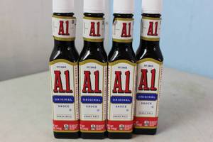 4 Bottles of A1 Steak Sauce Best By 62025