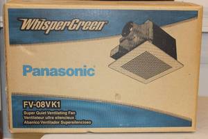 lot 42 image: NEW - Panasonic Super Quiet Ventilating Fan FV-08VK1