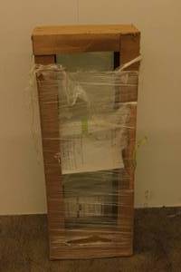 lot 65 image: NEW - Marvin Ultimate Fixed Unit Window White 14 x 38 6 916ths Jam