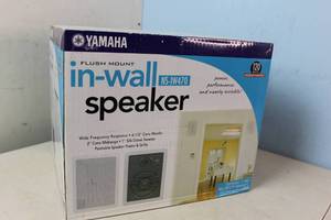 lot 69 image: NEW - YAMAHA Flush Mount In-Wall Speaker  NS-IW470