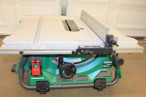 lot 6 image: Metabo HPT 36V MultiVolt Table Saw 10 Brushless
