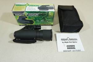 lot 21 image: Night Owl Optics NOXM50 Night Vision Monocular