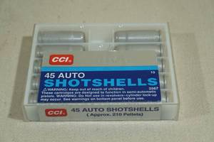 lot 107 image: 10 CCI 45 Auto Shotshell Ammo