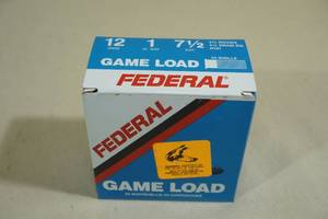 lot 137 image: 25 Federal Game Load 12 Gauge 2-34 7-12 Shot Shotshells