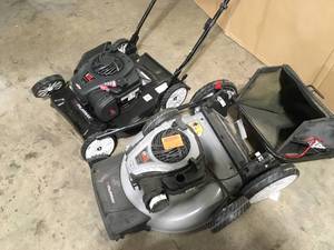 lot 2 image: Lot of Assorted Lawn Mowers Various Models and Conditions Customer Returns See Pictures