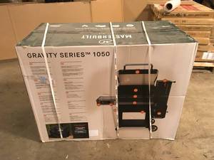 lot 28 image: Masterbuilt Gravity Series 1050 Charcoal Grill and Smoker in Black  Customer Returns See Pictures