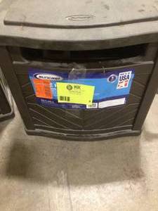 2 Lots of Suncast 150 ft. Slide Trak Hose Hideaway - Java  Customer Returns See Pictures