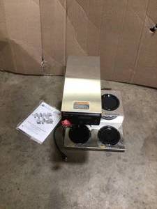 Axiom 15-3 3L 12-Cup Automatic Commercial Coffee Maker, 3 Lower Warmers, 38700.0002 by Bunn   Customer Returns See Pictures