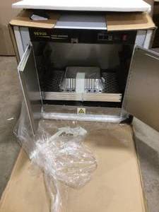 VEVOR Hot Box Food Warmer 25 in. x 15 in. x 24 in. Concession Warmer UL Listed Hot Food Holding Case, 110-Volt  Customer Returns See Pictures