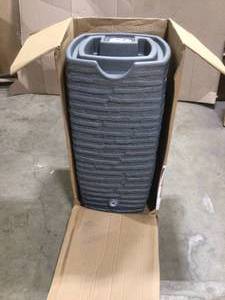 Impressions Riverwalk 50 Gal. Dark Granite Rain Barrel by Good Ideas   Customer Returns See Pictures