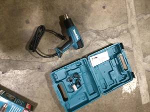 Makita 13 Amp Variable Temperature Heat Gun with Case  Customer Returns See Pictures