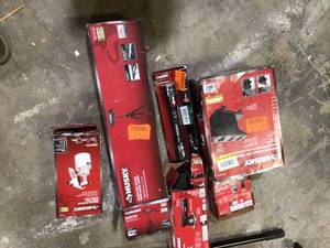 Lot of Assorted Power Tools and  Hardware Various Models and Conditions  Customer Returns See Pictures