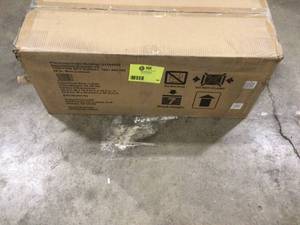 Husky Ready-to-Assemble 24-Gauge Steel Wall Mounted Garage Cabinet in Black (28 in. W x 29 in. H x 12 in. D) Customer Returns See Pictures