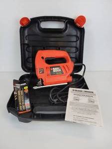 lot 458 image: Brand New Black & Decker Variable Speed Corded Jig Saw