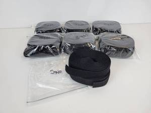 lot 460 image: Lot of (7) 5 Yard Rolls of Sew-On Hook & Loop Fastener Tape