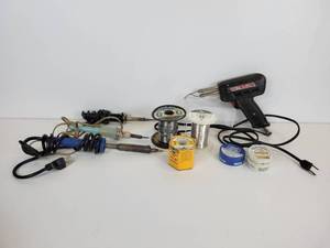 lot 486 image: Soldering Guns and Supplies