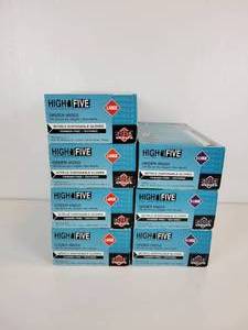 lot 491 image: Lot of (7) Boxes of High Five Nitrile Disposable Gloves - Large and Extra Large