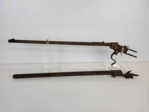 lot 143 image: Pair of Vintage Octagon Rifle Barrels