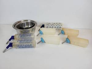 lot 145 image: Lot of Animal Waterers and Food Dishes