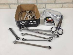 lot 37 image: Offset Box End Standard Wrenches, Combination Wrenches and More
