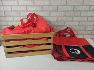 lot 51 image: (45) New Tote Bags - Approx. 18 x 14 - Great for Groceries