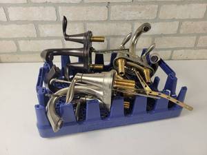 lot 53 image: (5) MOEN Bath Faucets