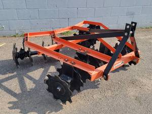 lot 9 image: King Kutter XB 60 Angle Frame Disc Harrow - NO SHIPPING