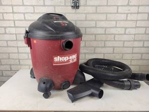 lot 125 image: 12-Gallon Shop-Vac - Tested and Works - NO SHIPPING