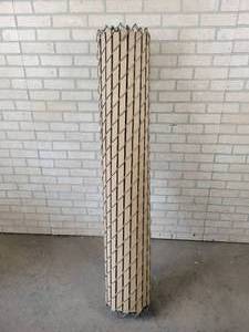 lot 126 image: Roll of Privacy Chain Link Fence - 60 Tall and Spool is Approx. 10 Diameter - NO SHIPPING