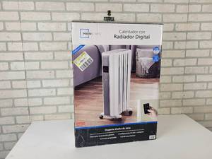 lot 135 image: New in Box - Digital Radiator Heater - Model No. NY1506-18SRA