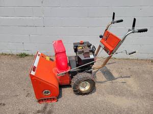 lot 23 image: MTD 8hp 26 Snowblower - Starts, Runs and Operates - NO SHIPPING