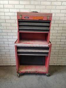 lot 241 image: HOMAK Tool Chest - NO SHIPPING