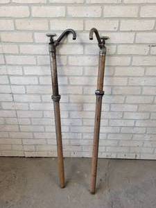 lot 243 image: (2) Oil Barrel Pumps - NO SHIPPING