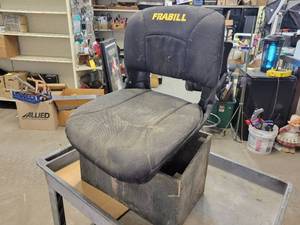 lot 172 image: FRABILL Ice Fishing Seat on Box - NO SHIPPING