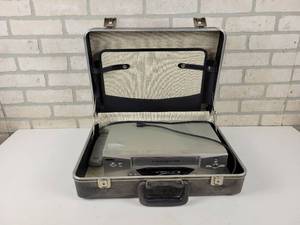 lot 174 image: SANYO VCR and Briefcase - Untested - NO SHIPING