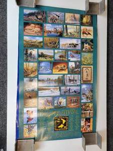lot 697 image: Lot of (4) Wild Wings Fall Festival Posters from Lake City, MN - 1998, 1996 (2 Copies), and 1995