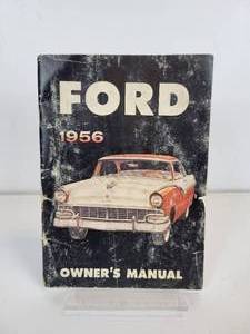 lot 860 image: 1956 Ford Owners Manual
