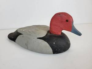 lot 895 image: Styrofoam and Wood Duck Decoy