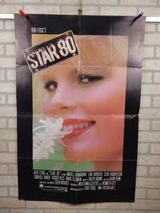 lot 645 image: Original 1983 STAR 80 27x41 Movie Poster - Mariel Hemingway and Eric Roberts- Folded